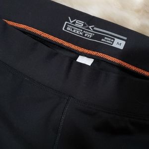 Victoria's Secret M sleek fit black yoga pants